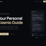 AstroHalo official homepage showing AI astrology app screens AstroHalo official homepage showing AI astrology app screens