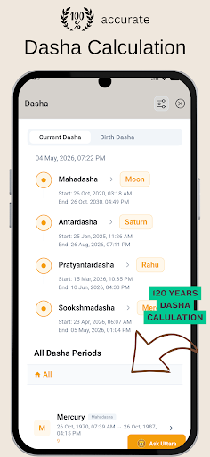 Vyom Astro Vedic Astrology app screenshot