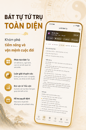 Tử Vi Bát Tự 2026 - Xem Tử Vi screenshot