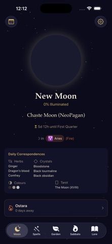 Wiccan Moon screenshot
