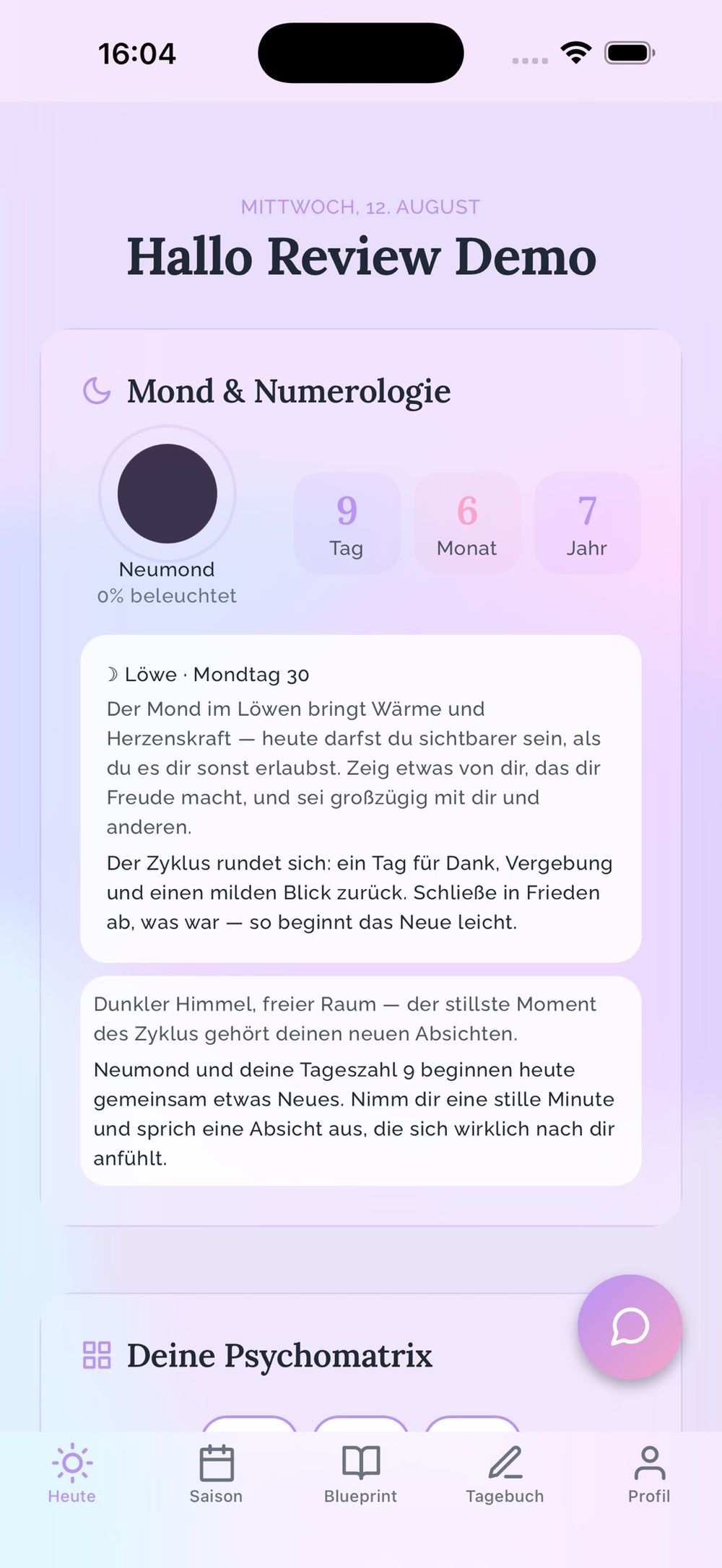 NUMIYA: Numerology & Coach screenshot