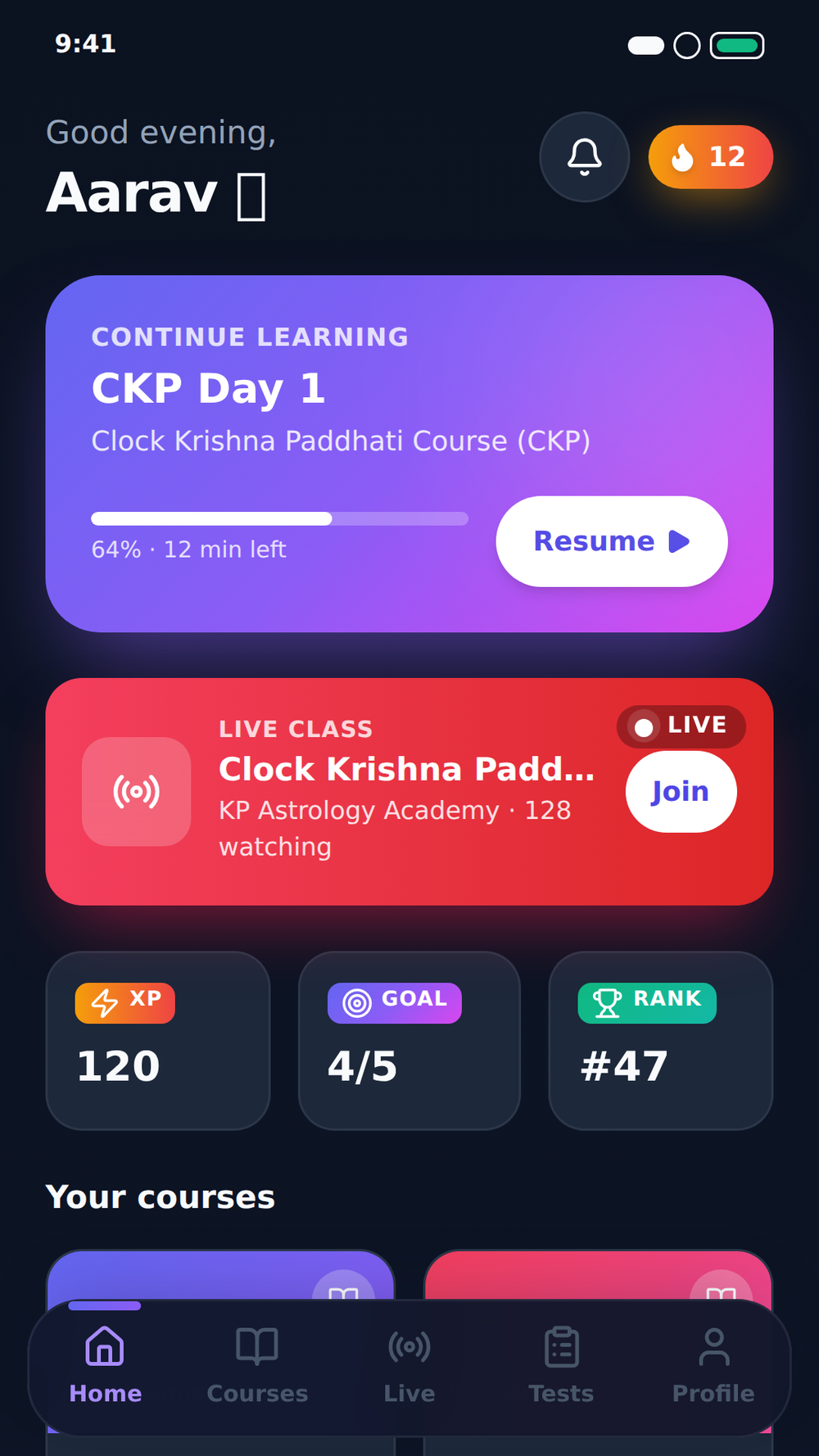 KP Astrology Academy screenshot