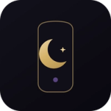 One Card Tarot crescent-moon logo