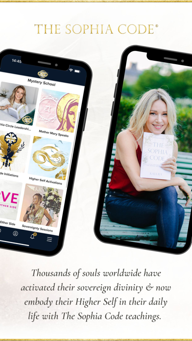 The Sophia Code app screenshot