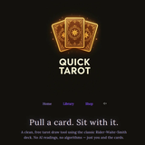 Image for Quick Tarot Image for Quick Tarot
