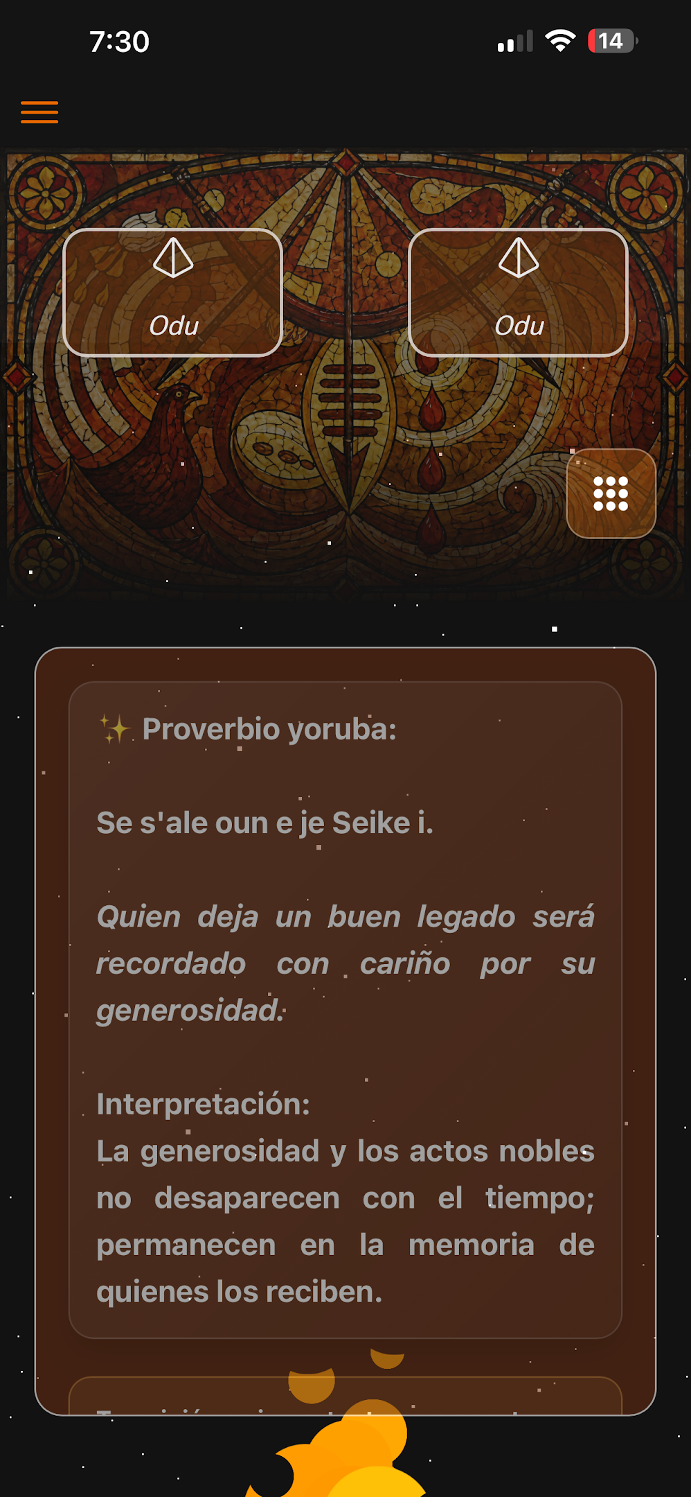 Dilogun screenshot