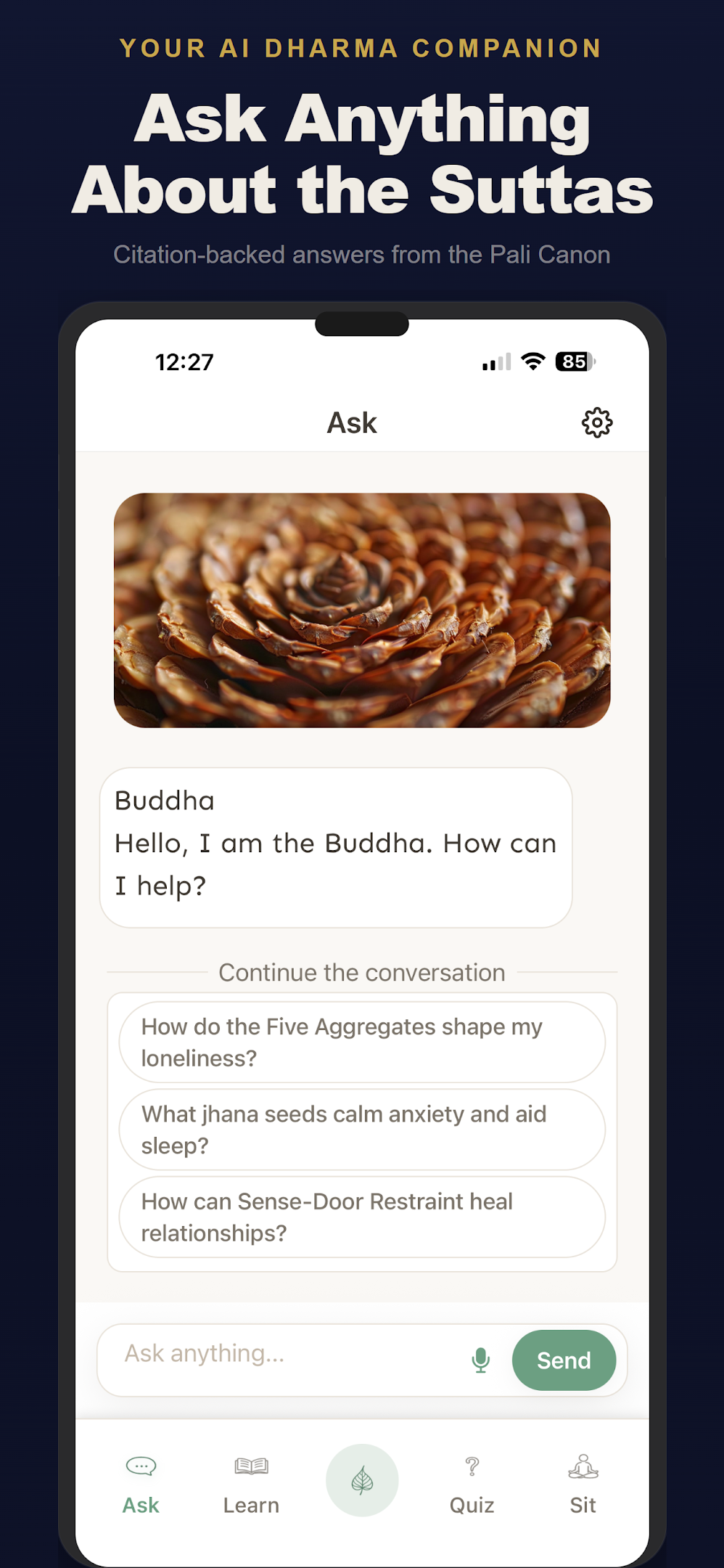 BuddhaUR: Buddhist Meditation screenshot