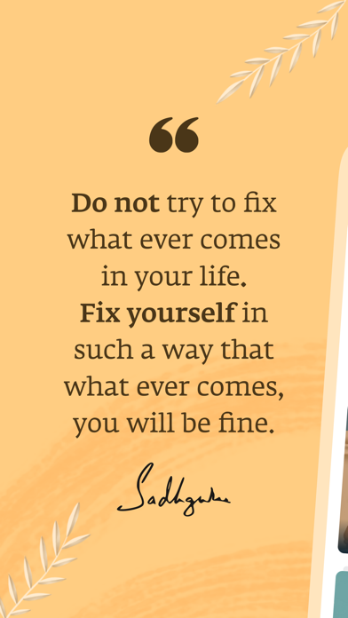 Sadhguru- Yoga & Meditation app screenshot