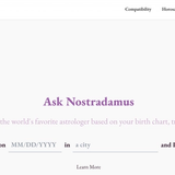 Ask Nostradamus | Talk to the stars Ask Nostradamus | Talk to the stars