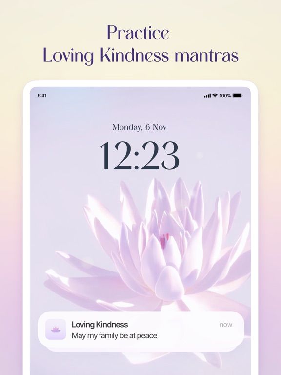 Loving Kindness App Store screenshot