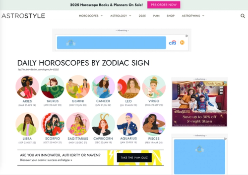 Free Astrostyle Horoscopes By the AstroTwins | Astrostyle