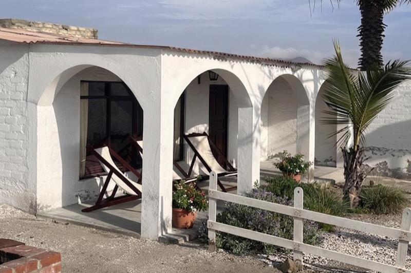 Bungalow Campero IV frente al mar en Hotel Las Aldas, Áncash