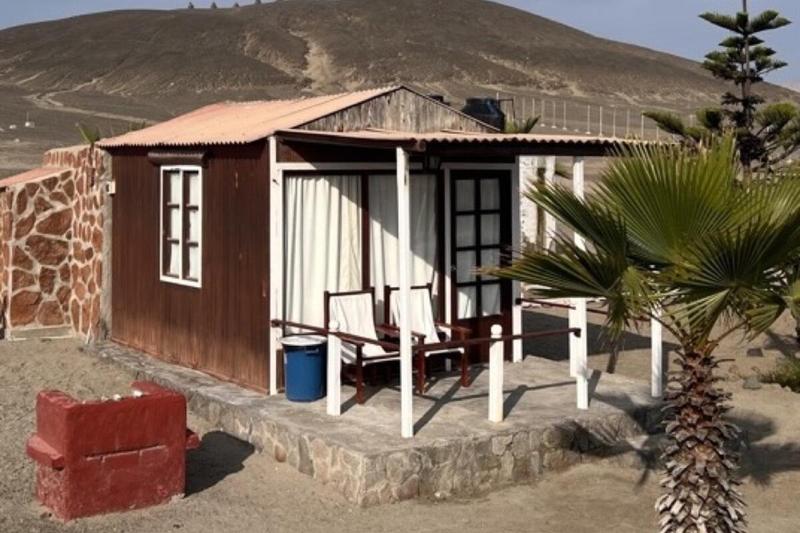Bungalow Pavoreal frente al mar en Hotel Las Aldas, Áncash