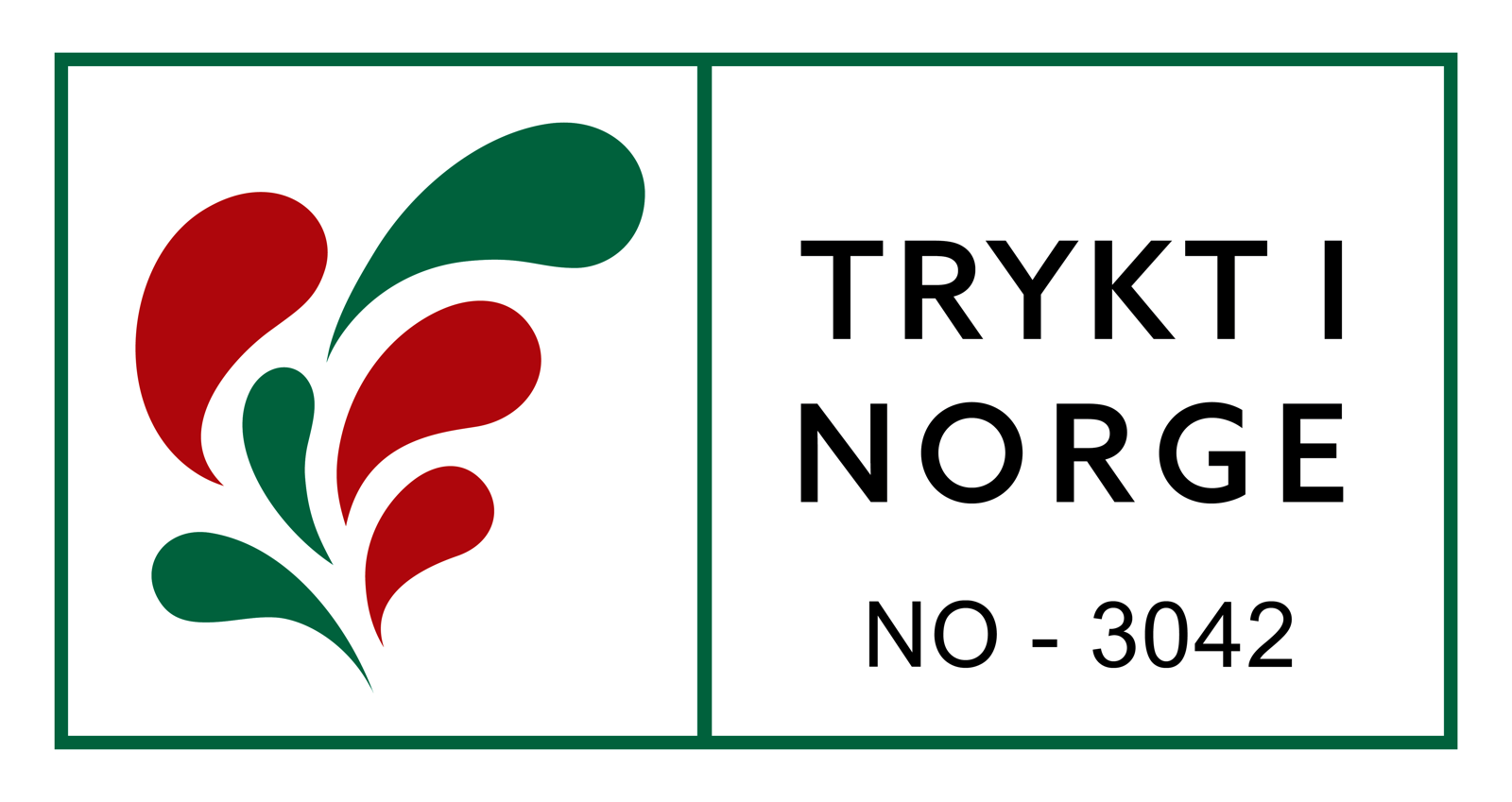 Trykt i Norge – logo