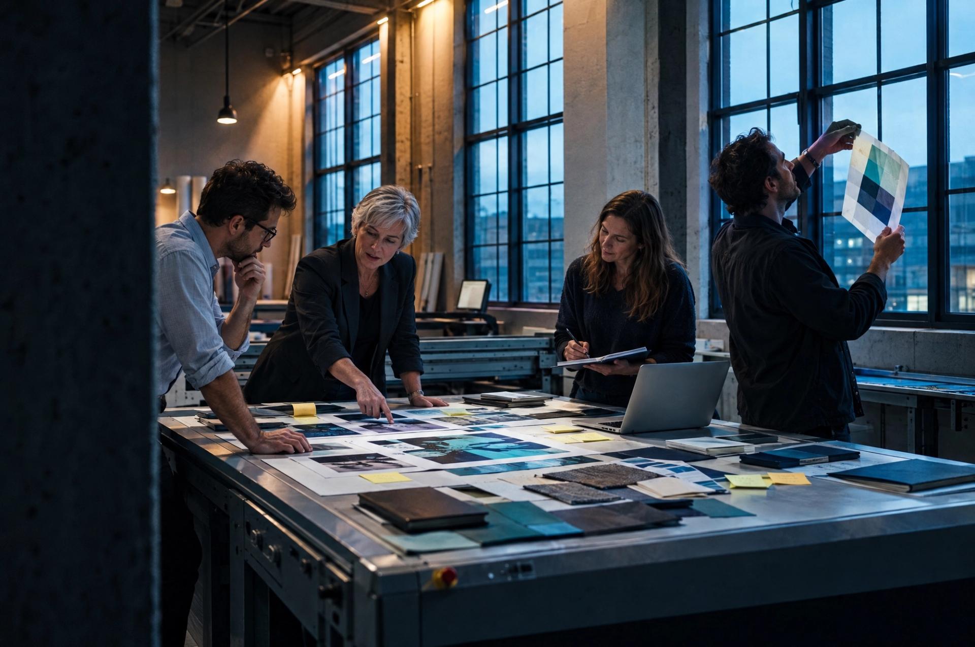 Arbeidsmøte sammen med kunden