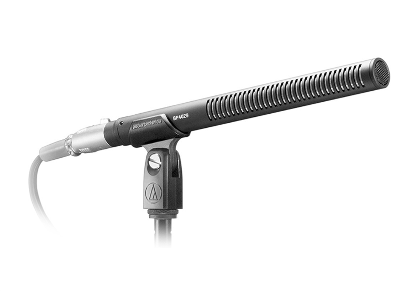 Can you use a shotgun mic in a parabolic microphone?