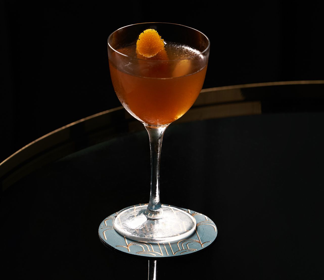 Ferdigblandet cocktail.