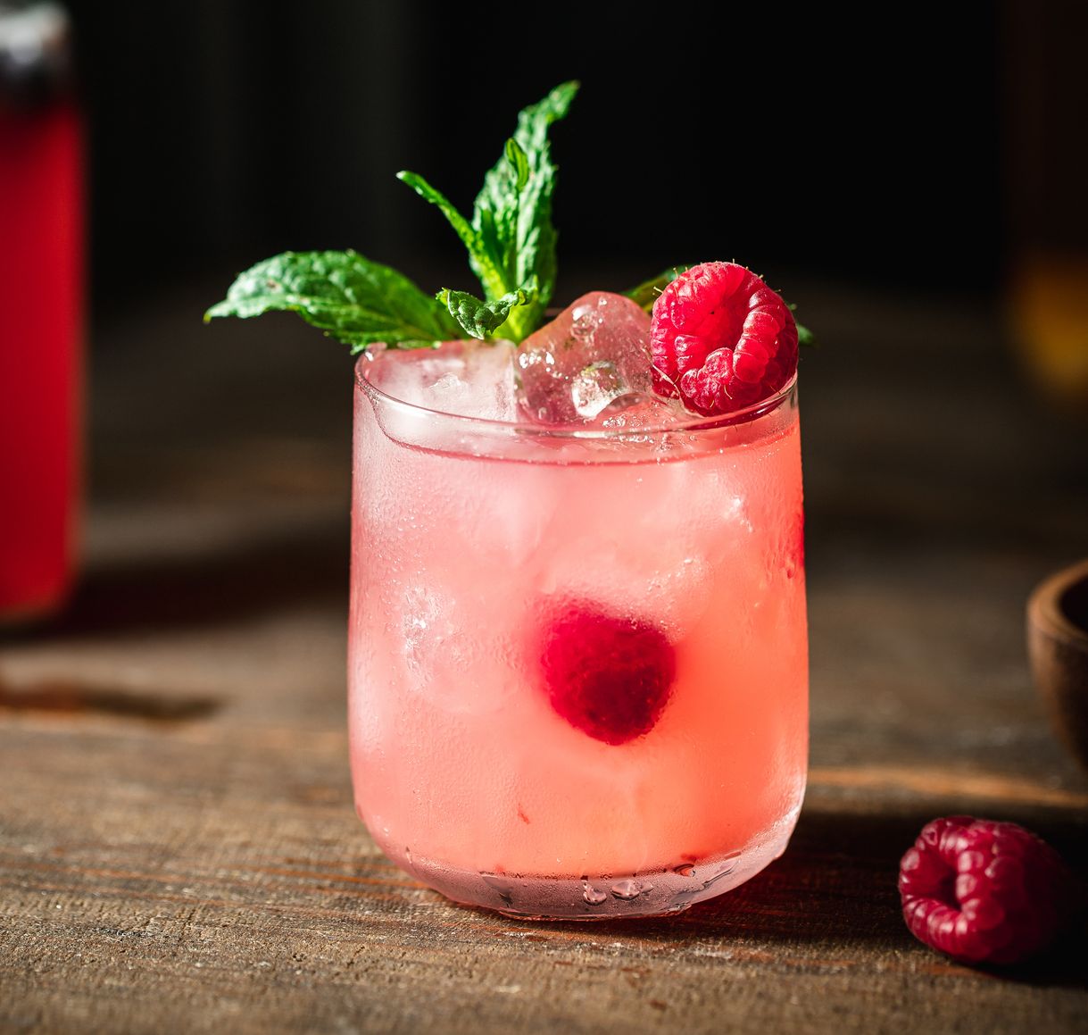 Ferdigblandet cocktail.