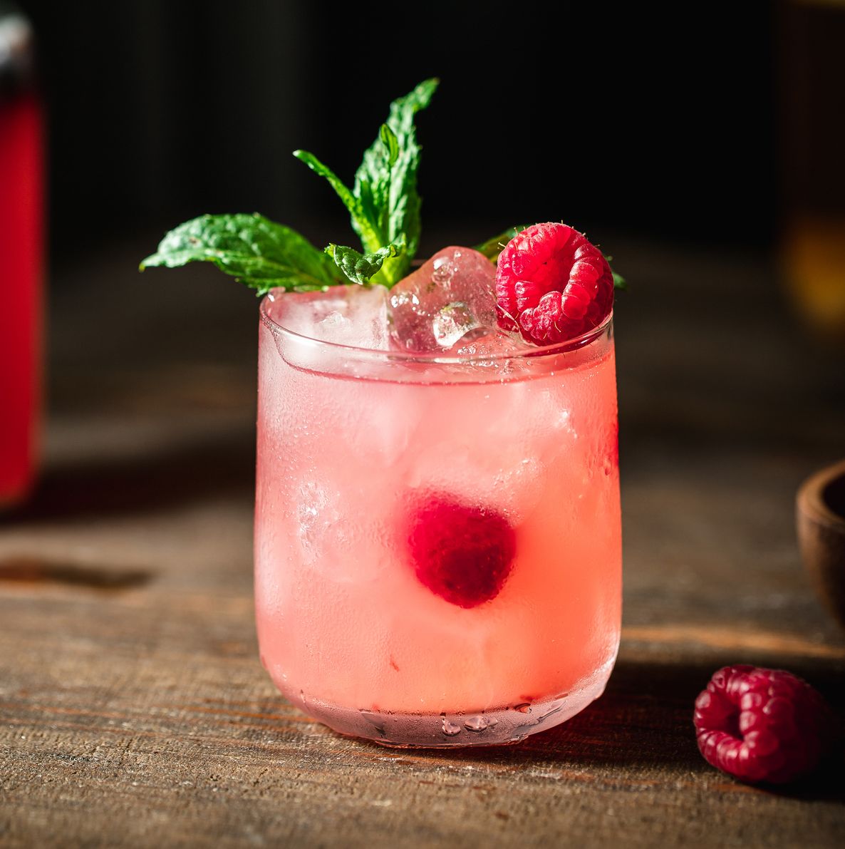 Ferdigblandet cocktail.