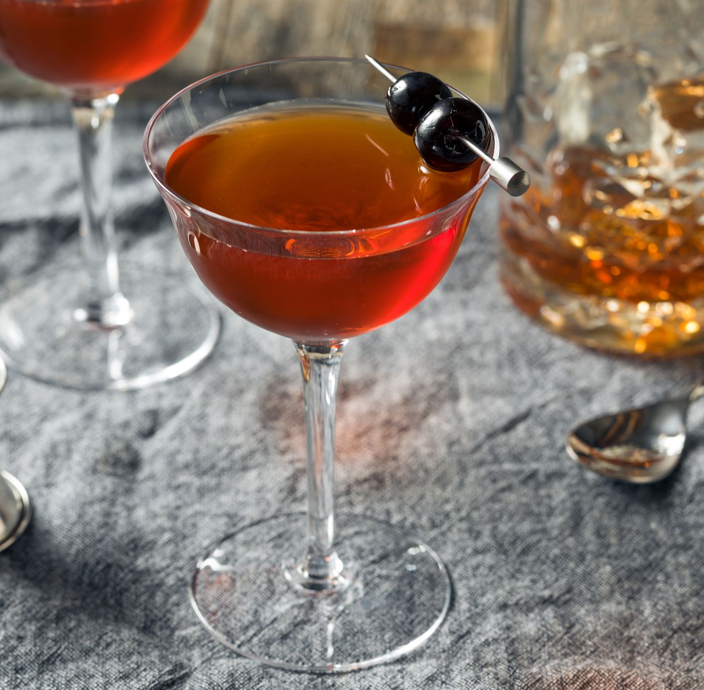 Ferdigblandet cocktail.