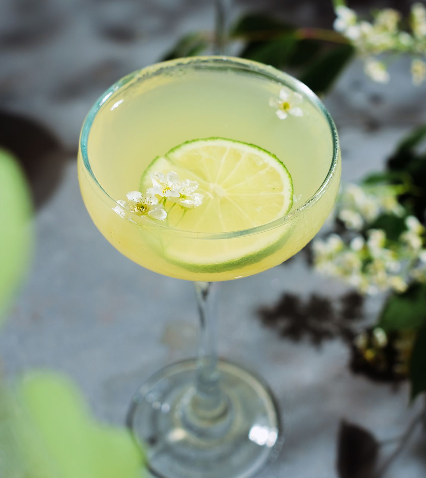 Ferdig blandet drink.