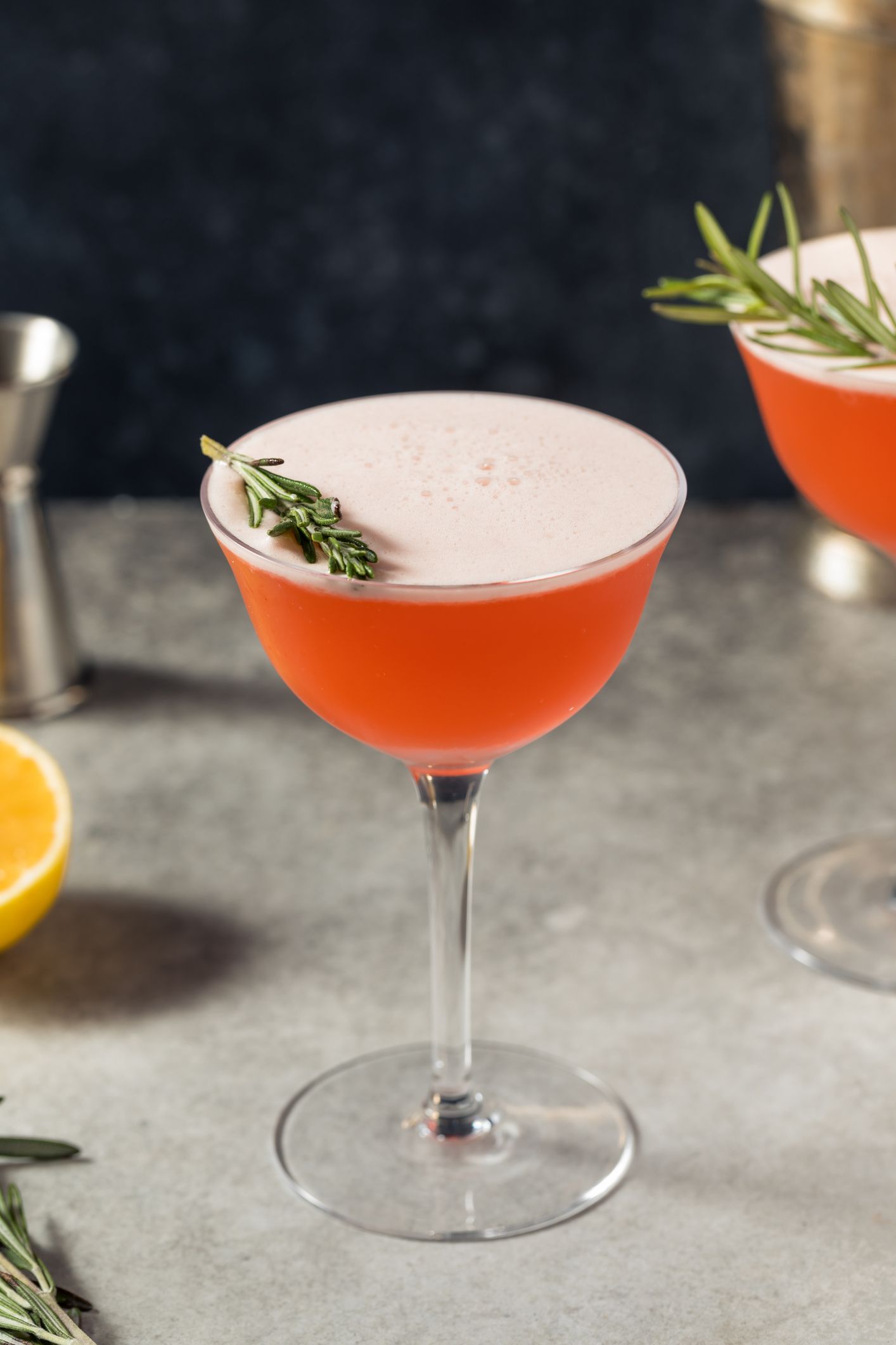 Ferdig blandet drink.