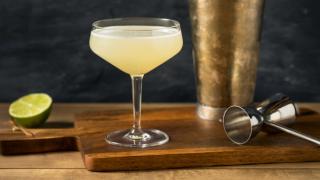 Ferdigblandet tequila daisy cocktail.