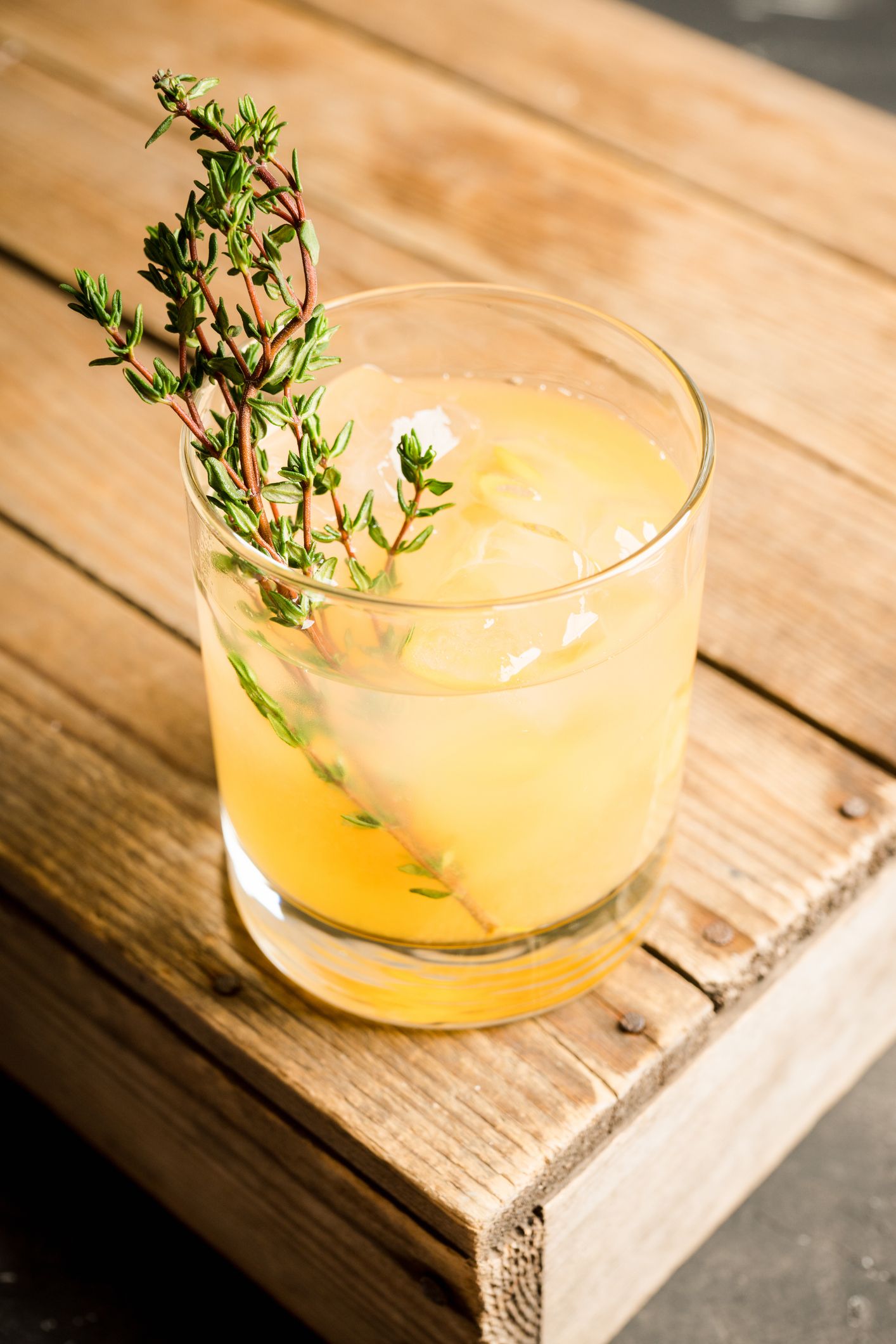 Ferdig blandet drink.