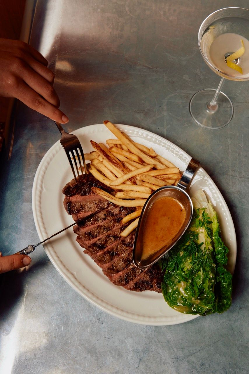 HER BAR $28 Tuesday Steak Frites