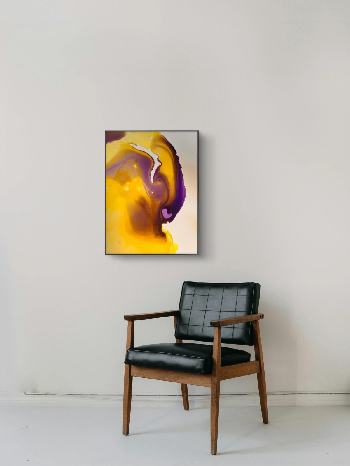 Yellow & Violet — Process Print