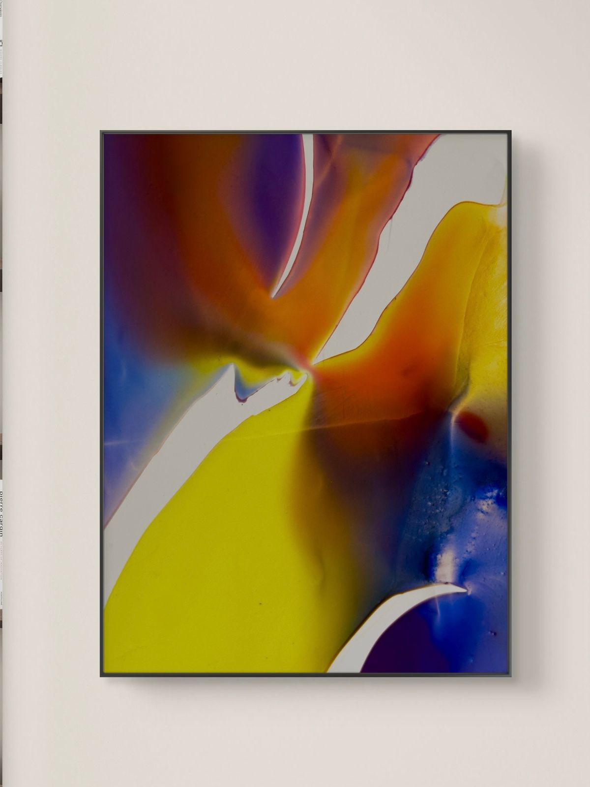 Collision — Abstract Ink Print