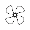 Button ventilation icon