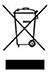 Crossed-out wheeled bin symbol