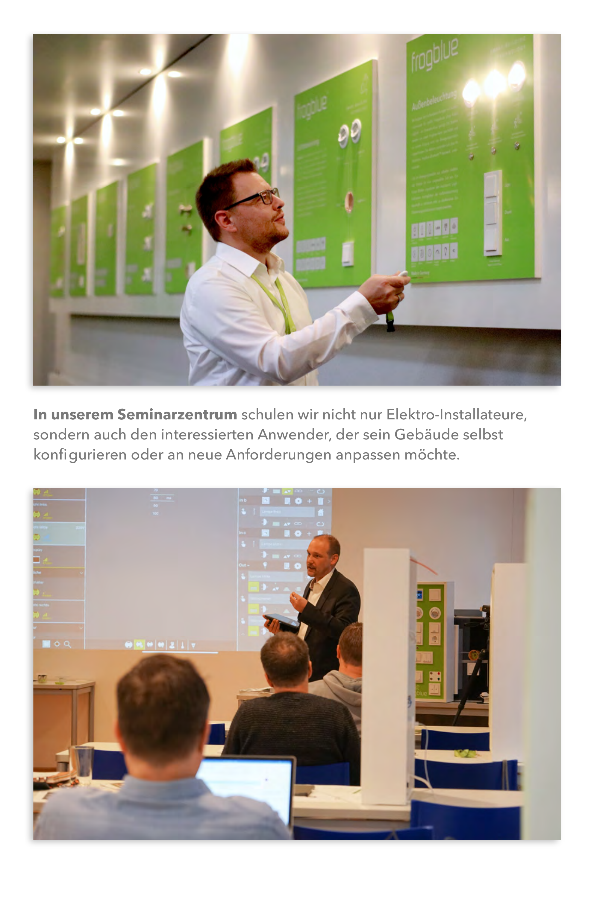 Schulung im frogblue Seminarzentrum in Kaiserslautern