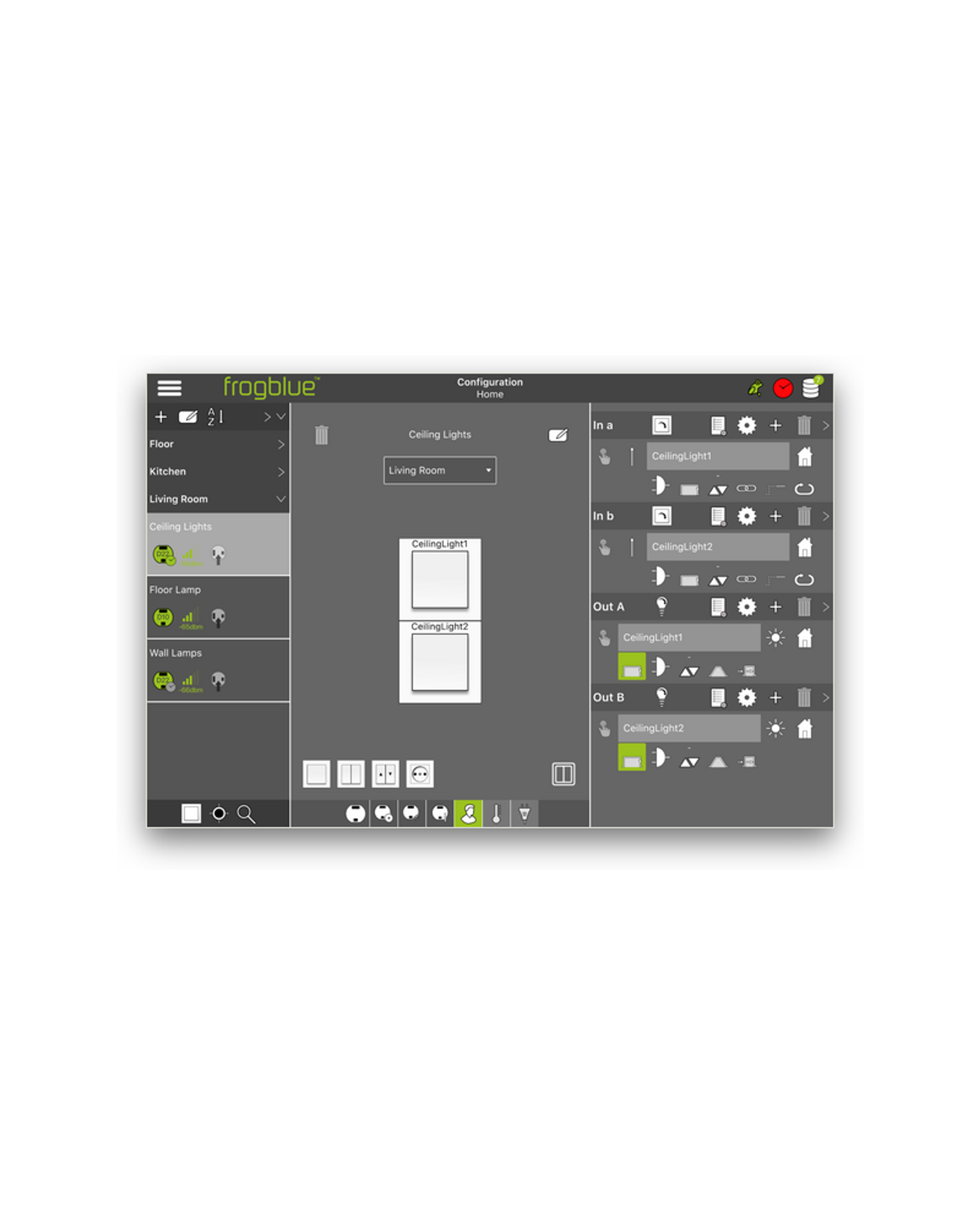 Tablette frogProject devreye alma uygulaması