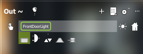 Output Out — FrontDoorLight