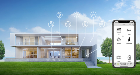 frogblue smart home with app control