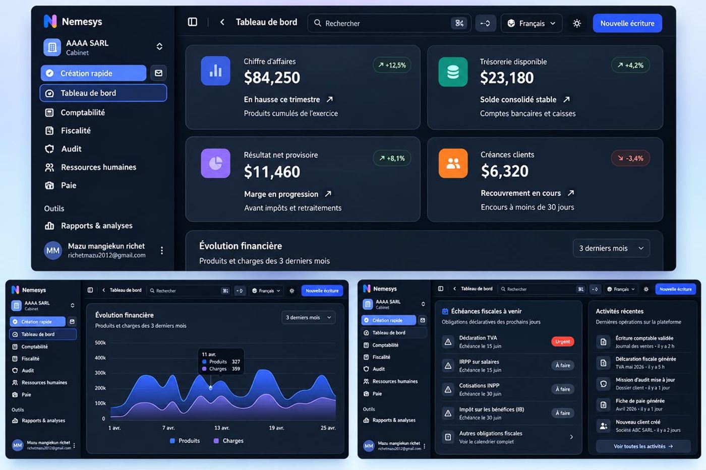 NEMESYS ERP : plateforme de gestion d'entreprise en RDC