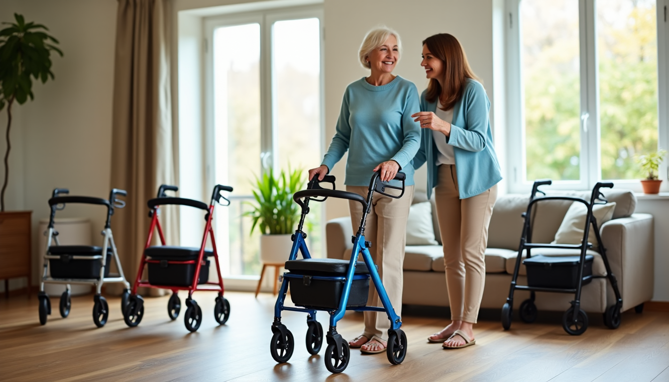9 Best Walkers with Seat and Wheels for Seniors in 2025