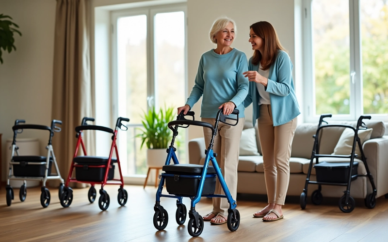 9 Best Walkers with Seat and Wheels for Seniors in 2025