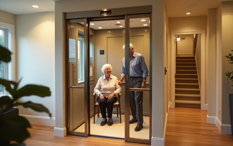 Home Elevators for Seniors: A Guide to Costs and Features (2025)