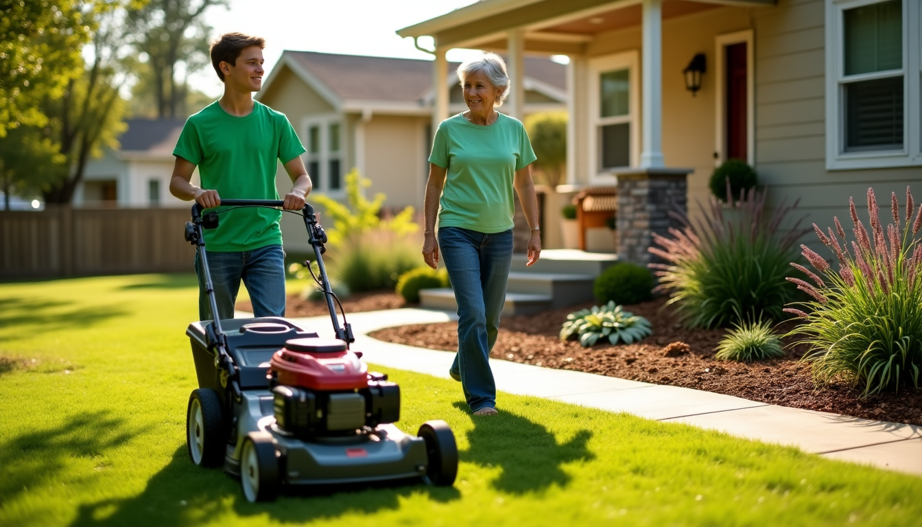 Finding Affordable Yard Work Help for Seniors