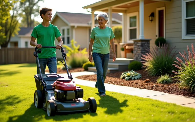 Finding Affordable Yard Work Help for Seniors