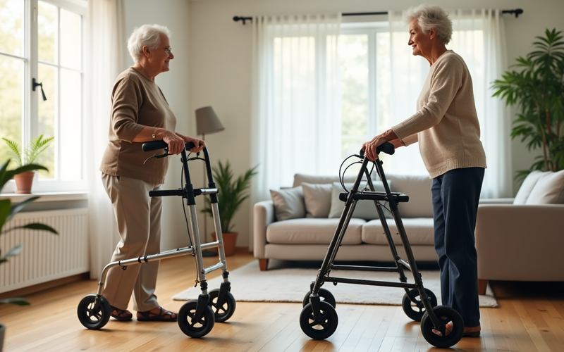 Regular Walker vs Upright Walker for Seniors: Which Actually Helps More?