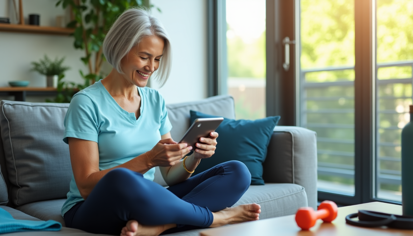 Senior Fitness Apps Made Simple: A 2025 Guide for Older Adults