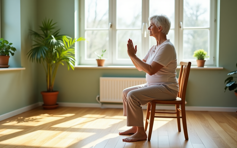 How to Practice Senior Chair Yoga: A Step-by-Step Guide