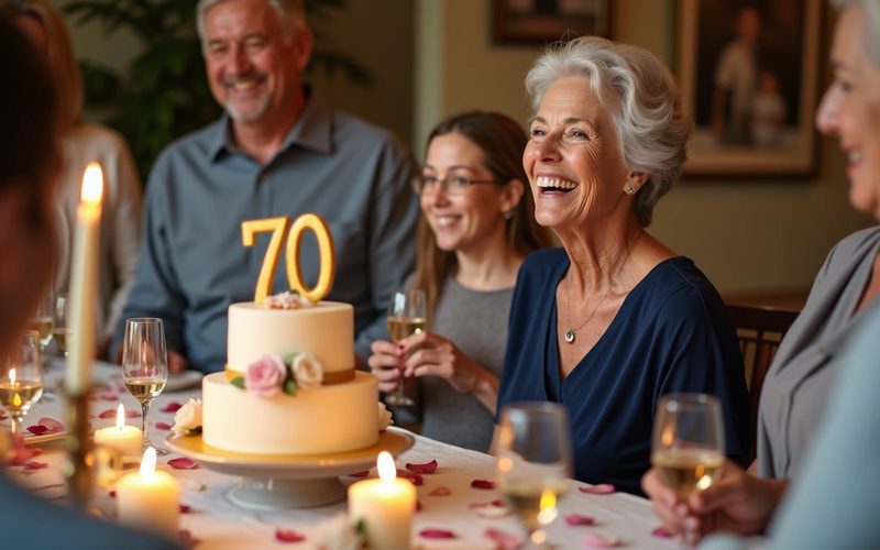 17 Heartfelt 70th Birthday Messages That Show You Care