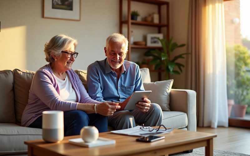 How to Create a Smart, Safe Home Using Tech for Elderly Parents in Easy Steps
