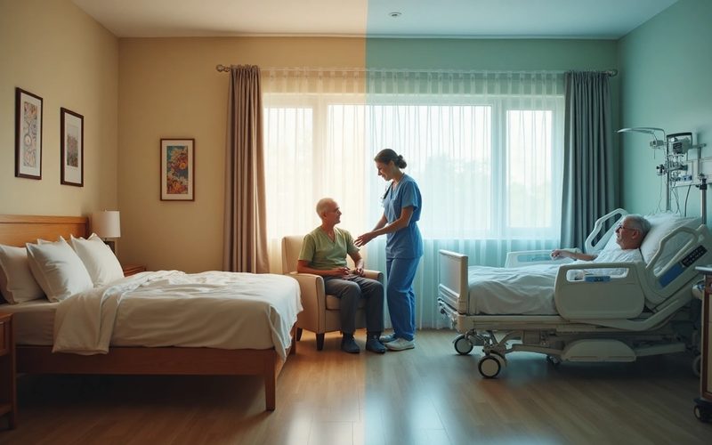 High-Acuity Assisted Living vs. Nursing Homes: Making the Right Choice