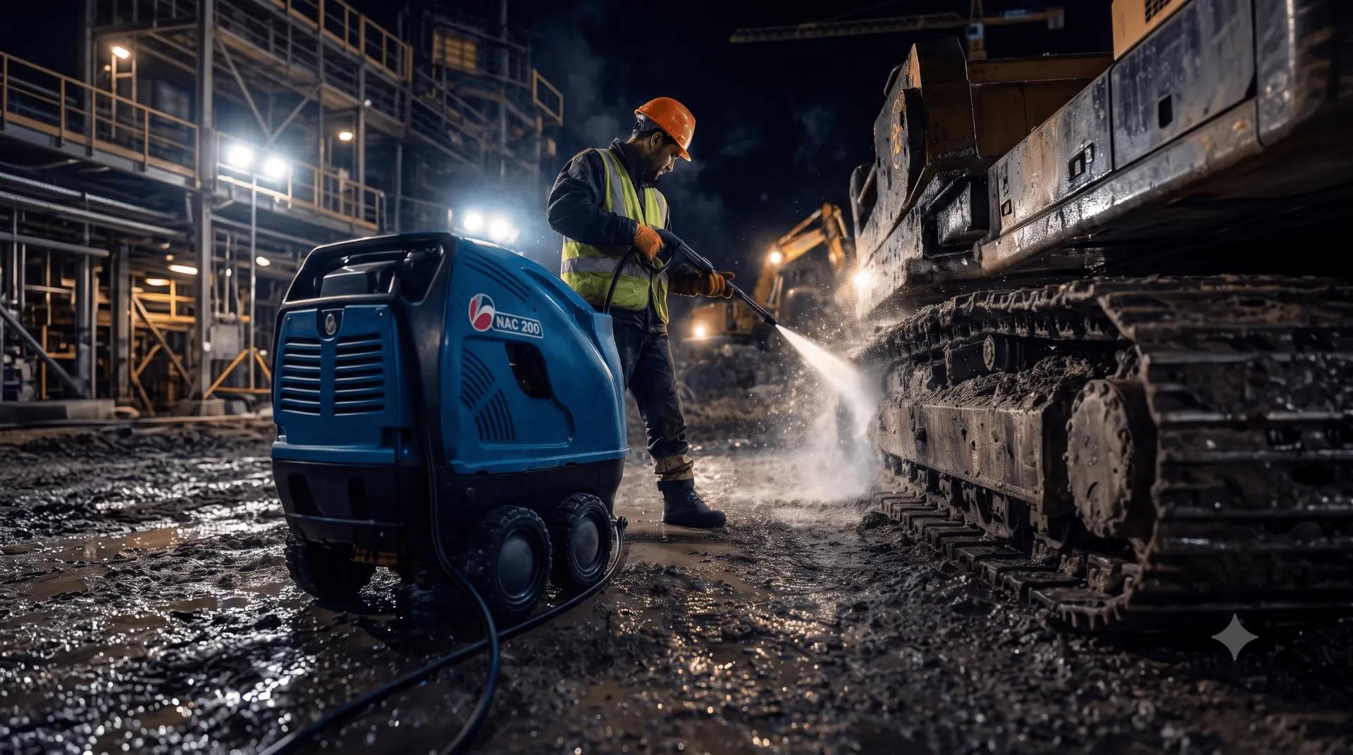 Hidrolimpiadoras y maquinaria de limpieza para construcción y obra civil